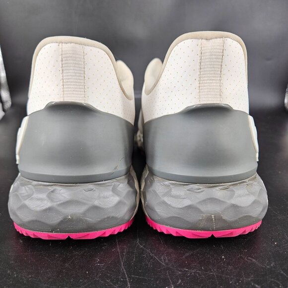 Mens G Drive Fore Golf Cleat Shoes 12 White Pink Sno Dial Cable Lace Spikeless main image 7